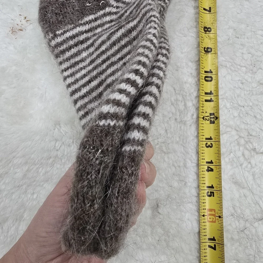 Handmade Goat Down Socks, 100% OrganicWarm Winter Wool Socks, Hand‎ Knitted